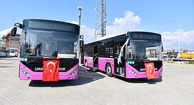 Çanakkale'de toplu ulaşımda bahar dönemi