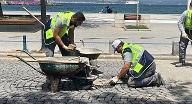 Çanakkale'de üst yapı çalışmaları devam ediyor