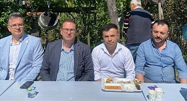 Çanakkale İYİ Parti Milletvekili Rıdvan Uz, köy hayırlarına katıldı