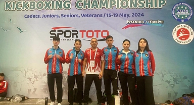 Çanakkaleli Sporculardan Kick Boks Şampiyonasında büyük başarı