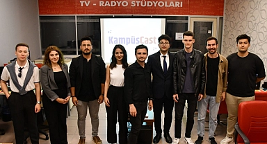 ÇOMÜ’de ‘’KampüsCast Stüdyosu’’