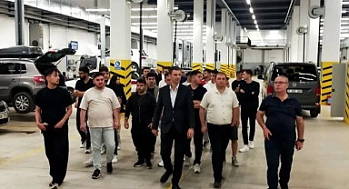 ÇOMÜ öğrencilerinden Çanakkale Avek’e teknik gezi