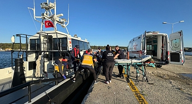 Gökçeada’da tıbbi tahliye
