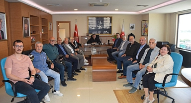 İYİ Parti heyetinden Halil Ertuğrul’a ziyaret