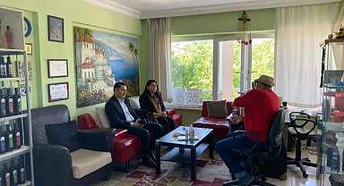 Kaymakam Göktaş ve eşi ziyaretlerde bulundu