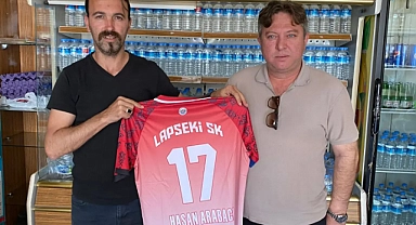 Lâpseki Spor Kulübü, Hasan Arabacıyı ziyaret ederek teşekkür etti