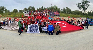 Mustafa Kemal Yolu izinden yüründü
