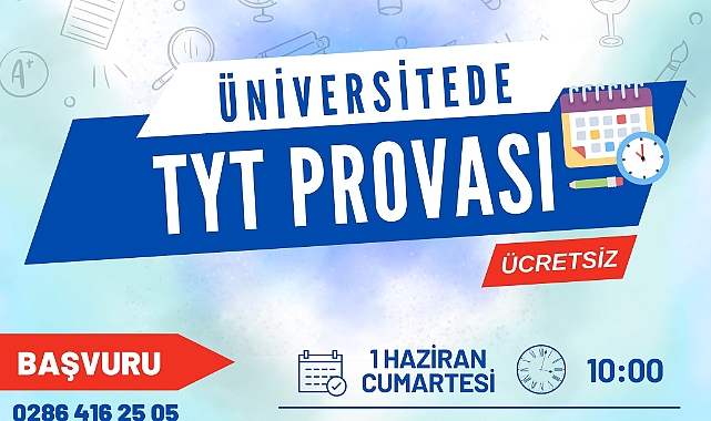 Öğrencilere ücretsiz TYT deneme sınavı