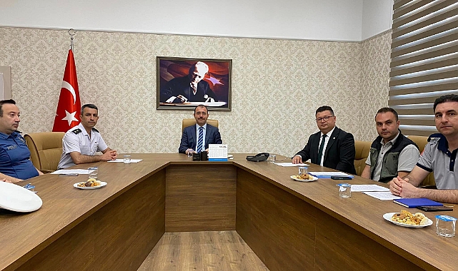 Orman yangınları ile mücadele toplantısı yapıldı