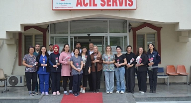 Saim Zileli’den Hemşireler Günü ziyareti
