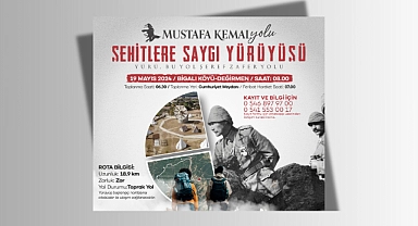 ‘’Şehitlere Saygı Yürüyüşü’’