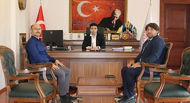 TKDK Çanakkale heyeti Kaymakam Taş’ı ziyaret etti