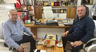 Ülgür Gökhan'dan Başkan Oruçoğlu'na ziyaret