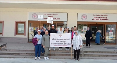 Yenice’de sağlıklı yaşama teşvik