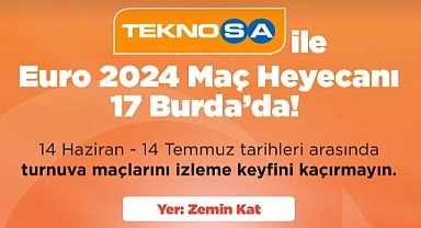 17Burda AVM’de milli maç heyecanı
