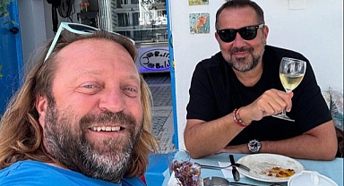Ata Demirer Battı Balık'ta gününü geçirdi