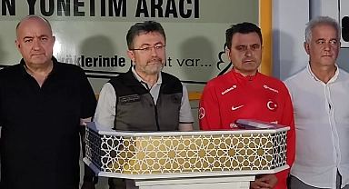 Bakan Yumaklı: 575 hektar alan yangından etkilendi