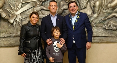Başkan Erkek, Ali Koç’u tebrik etti