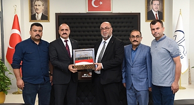 Başkan Gündeşli’den Başkan Akpınar’a ziyaret