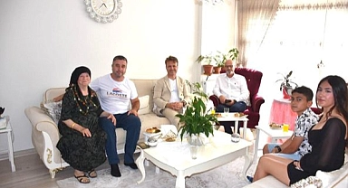 Başkan Soyuak'tan, şehit ve gazi ailelerine ziyaret