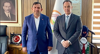 Başkonsolos Koutras’tan, Başkan Atalay'a ziyaret