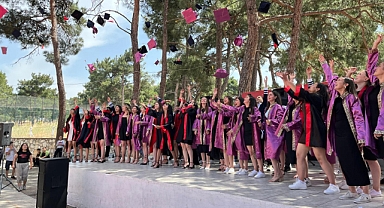 Bayramiç Atatürk Anadolu Lisesi'nde mezuniyet töreni gerçekleştirildi