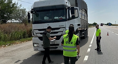 Biga'da orman suçlarına karşı arama