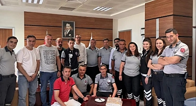 Biga Devlet Hastanesi’nde 26 Haziran Özel Güvenlik Günü kutlaması