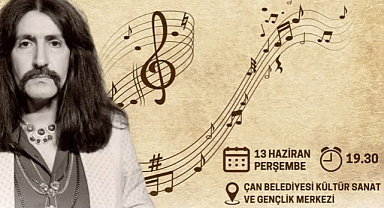 Çan Belediyesi Barış Manço’yu unutmadı