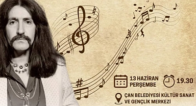 Çan Belediyesi Barış Manço’yu unutmadı