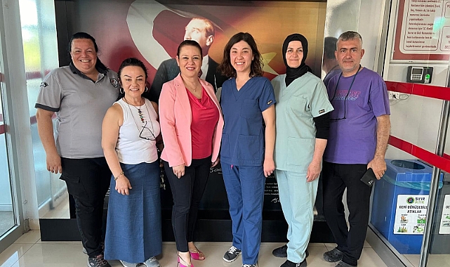 Çanakkale Ağız ve Diş Sağlığı Merkezi'nde bayramlaşma