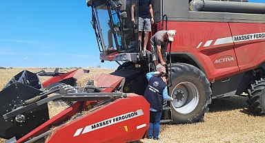 Çanakkale’de hububat hasadı denetimleri