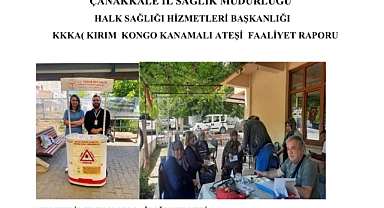 Çanakkale’de KKKA hakkında bilinçlendirme