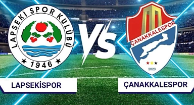 Çanakkalespor-Lapsekispor maçı heyecanla bekleniyor