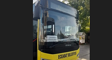 Eceabat Belediyesi’nden sınav hizmeti