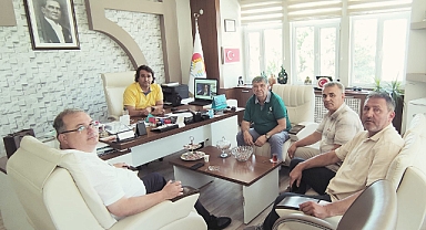 Erdal Doğan ziyaretçilerini ağırladı