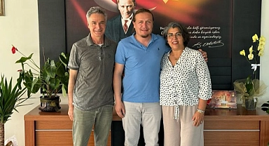 İYİ Parti'den Lâpseki Belediyesi'ne Ziyaret