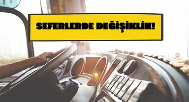 Karabiga-Biga otobüs seferlerinde değişiklik