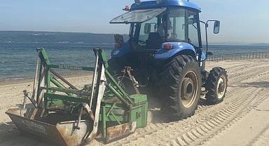 Kepez plajları yaza hazır