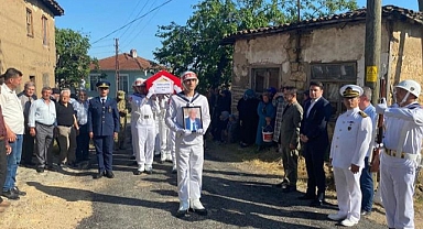 Kıbrıs Gazisi Bayram Çetin, son yolculuğuna uğurlandı