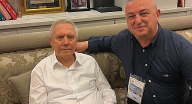 Mevlüt Oruçoğlu, Aziz Yıldırım ile buluştu
