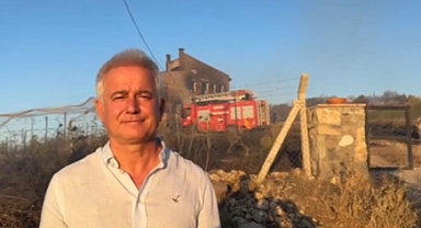 Milletvekili Güneşhan yangın bölgesinde
