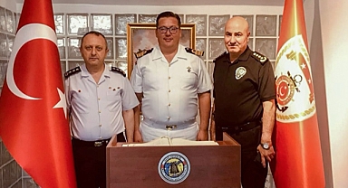 Müdür Arıcı'dan Sahil Güvenlik Komutanlığı'na ziyaret