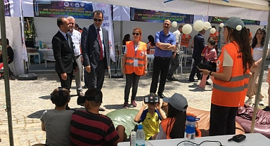 Müdür Yılmaz’dan, şenliğe ziyaret