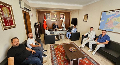 Naim Makas ziyaretçilerini ağırladı
