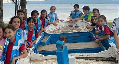 Öğrencilerden Karina Deniz Müzesine ziyaret