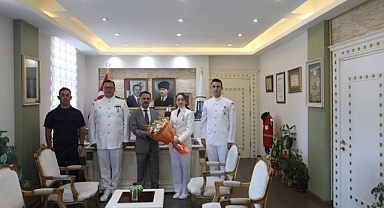 Sahil Güvenlik Komutanlığı'ndan Vali Aktaş'a ziyaret