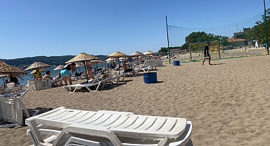 Tatilciler gitti, sahiller boşaldı