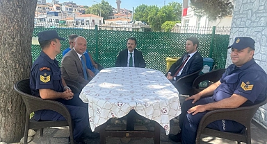 Vali Aktaş Bozcaada’da incelemede