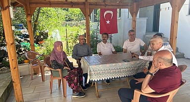 Vali Aktaş, Şehit Binbaşı Ercan Kurt’un ailesini ziyaret etti